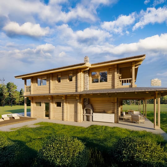 Еднофамилна къща на два етажа 266