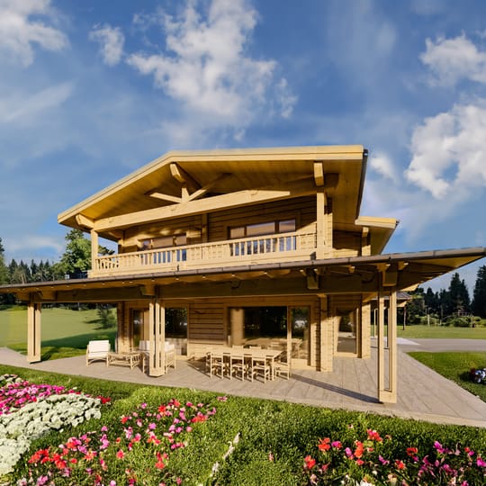 Еднофамилна къща на два етажа 266