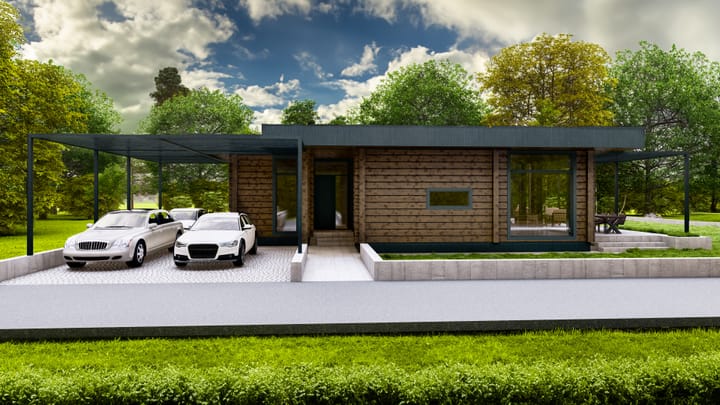 дървена къща