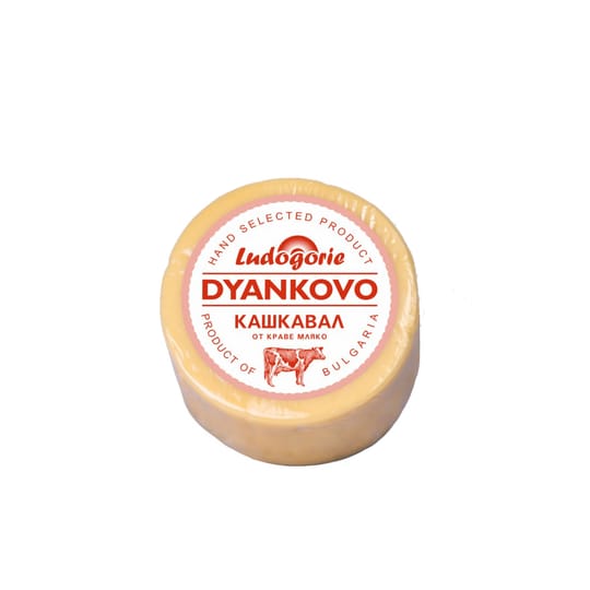 DYANKOVO Cow's Milk Yellow Cheese – Small wheel – 450 g