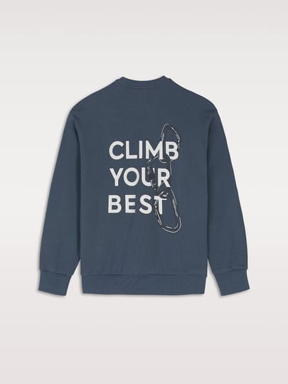 Мъжки суитчър с принт climb