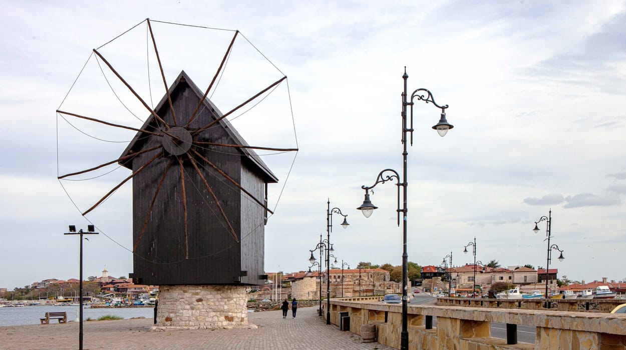 Вятърна мелница, фотография: Владимир Алексеев