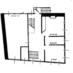 План на първи етаж