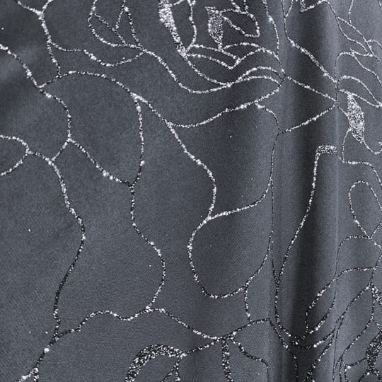 Ликра с брокат/ сиво