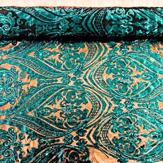 Пайет / зелен- 322