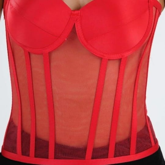 Корсет /Червено /модел -м 