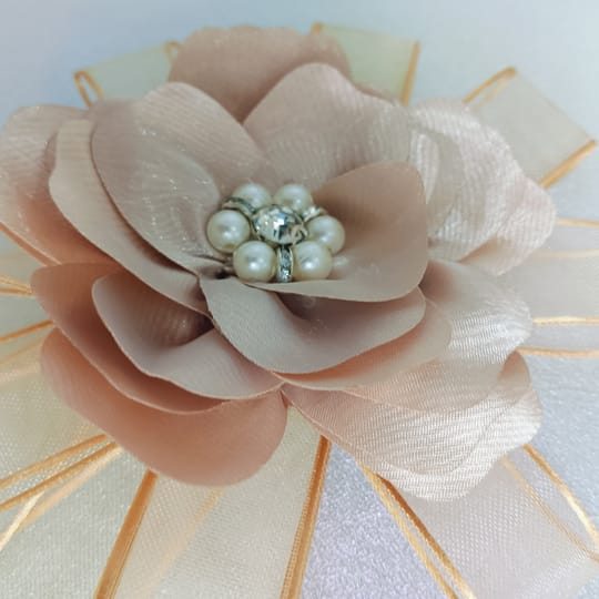 Изкуствено Цвете / Пудра 02