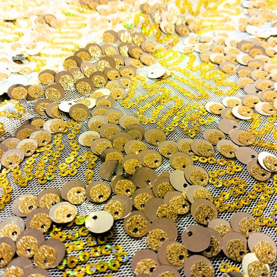 Пайети - Златист  / 001