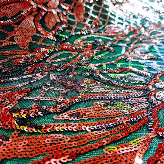 Пайет/ Бордо /113