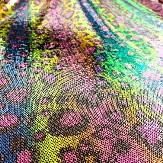 Пайет /Леопард /Микс