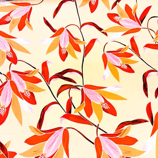 Сатен - Принт/ 001