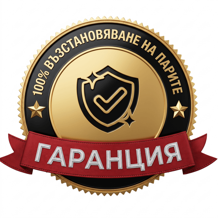 Знак „100 % възстановяване на парите“