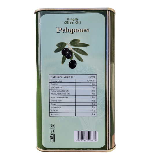 Върджин Маслиново масло "Pelopones" 3 литра