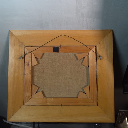 зимен пейзаж с лисица