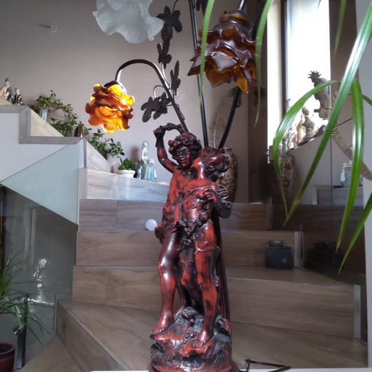 настолна лампа Романтична двойка