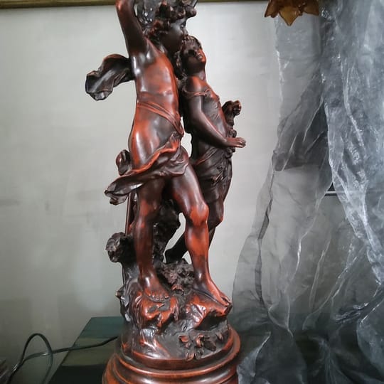 настолна лампа Романтична двойка