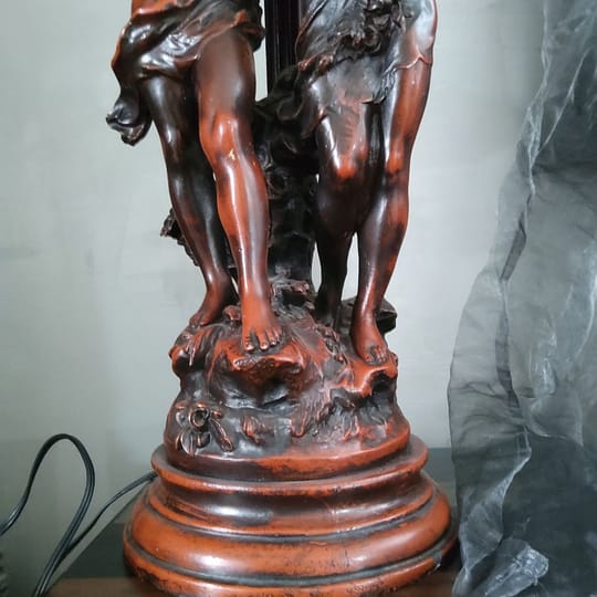 настолна лампа Романтична двойка