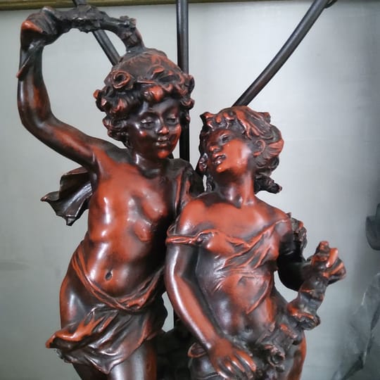 настолна лампа Романтична двойка