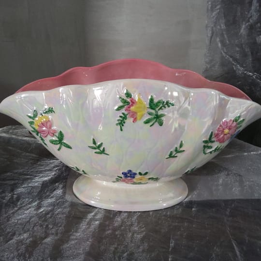 Антикварна ваза на Maling England с перлен блясък