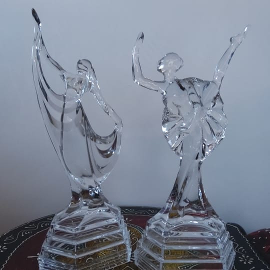 Стъклени кристални балерини  RCR Royal Crystal Rock, Италия