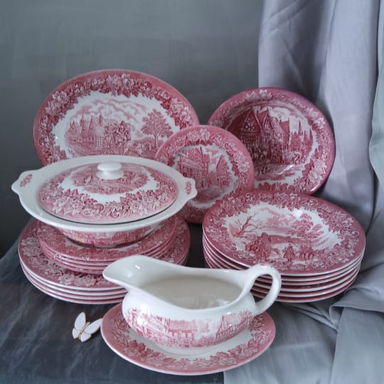 Винтидж English ironstone Dickens Series