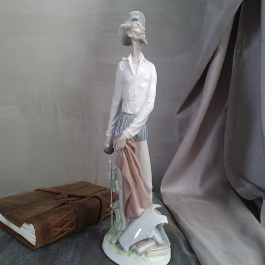 „Lladro Don Quijote Standing with Sword 4854  Дон Кихот де Ла Манча