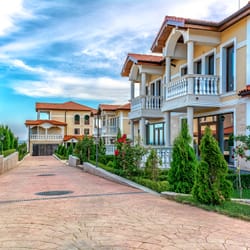 екстериор на къъщите в House Garden Complex