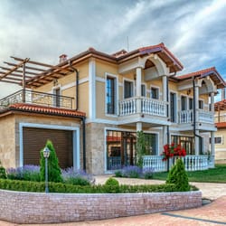 екстериор на къъщите в House Garden Complex