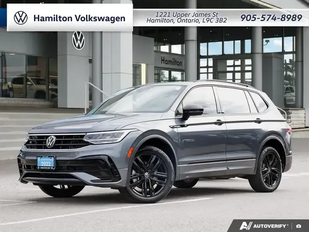 2022 Volkswagen Tiguan Comfortline R-Line Black 4MOTION