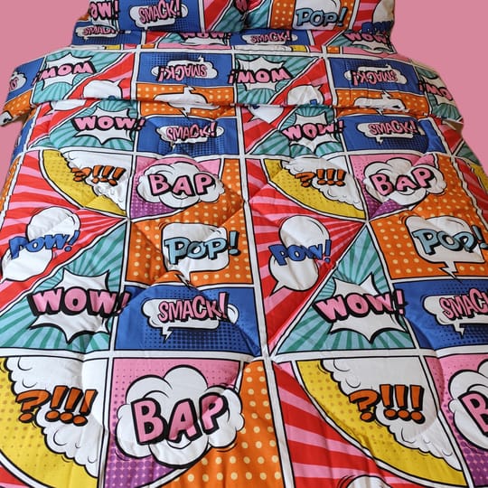 Комплект Комикс с олекотена завивка