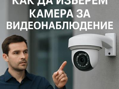 Кои са най-подходящите камери за видеонаблюдение – практични съвети