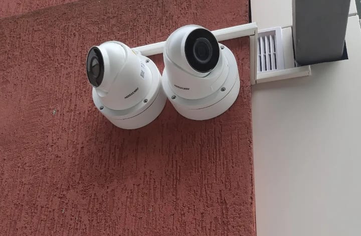 Монтаж на видеонаблюдение на хотел