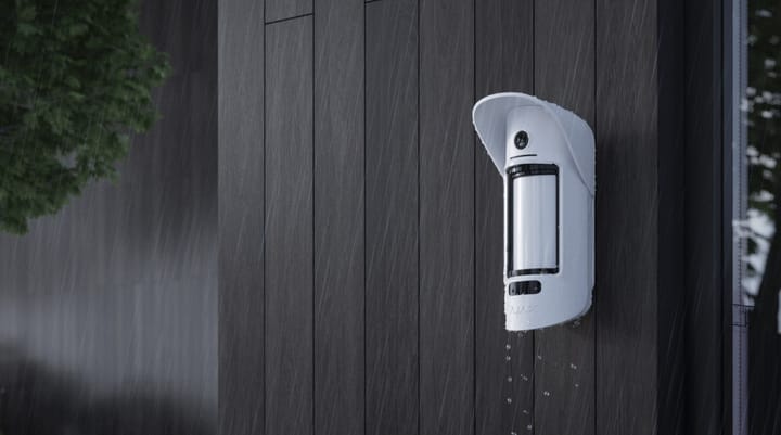 Датчик за охрана на периметър MotionCam Outdoor за алармени системи Ajax