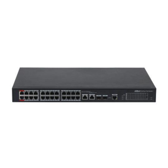 	 26-портов управляем/WEB Managed Layer-2  POE суич, PFS4226-24ET-360-V2