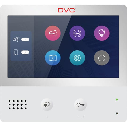 Видеодомофонен монитор DVC DT471 – 7", Touch, 2Easy