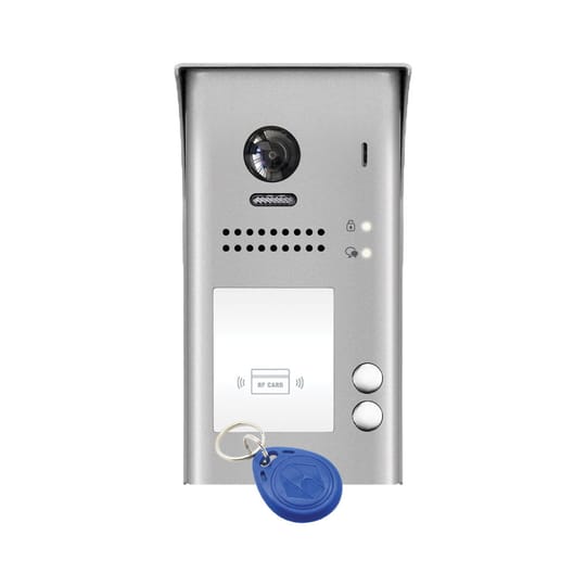 Видеодомофонен панел DVC DT607/FE/ID/S2/RH – 2 абоната, RFID