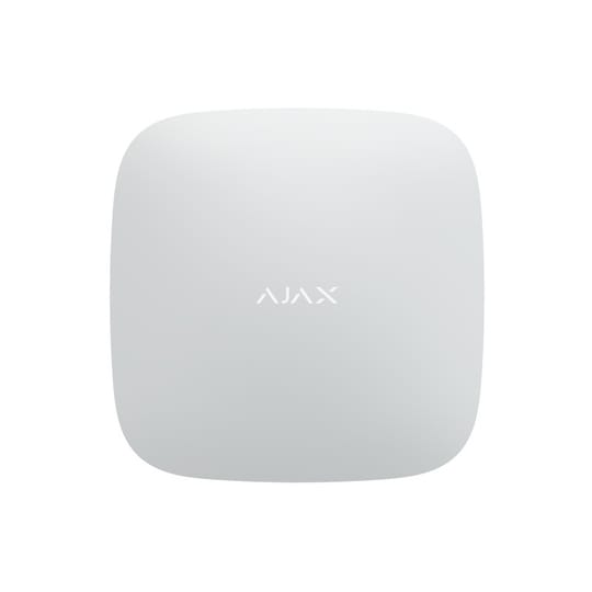 Хъб за алармена система Ajax Hub 2 Plus - бял – изглед 2