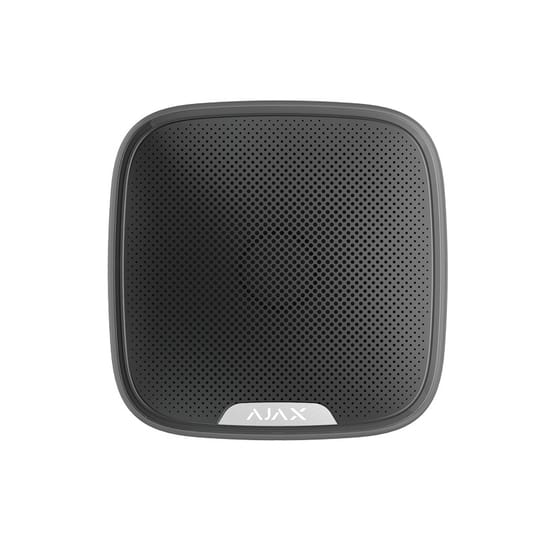 Външна аларма Ajax Street Siren - черна – изглед 2