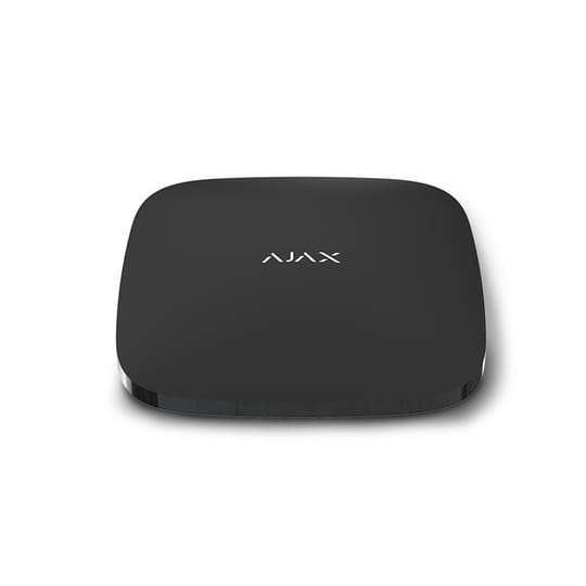 Хъб за алармена система Ajax Hub 2 Plus - черен – изглед 3