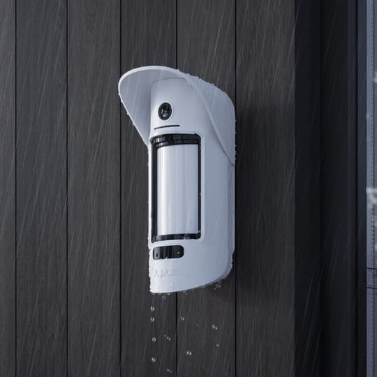 Датчик за движение с камера за външен монтаж Ajax Motion Camera Outdoor (PHOD) - бял – изглед 4
