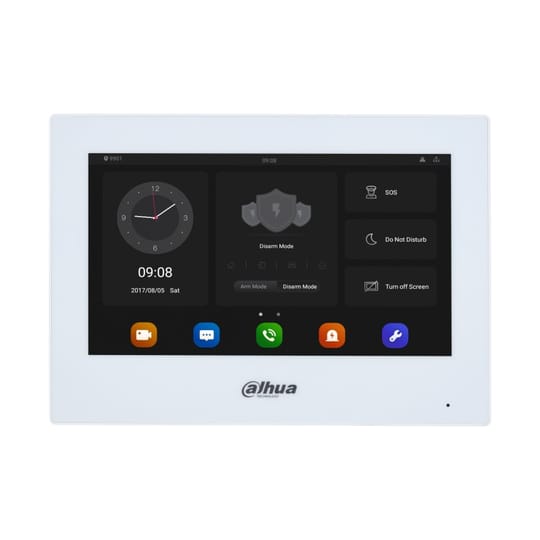 Wi-Fi вътрешен монитор Dahua VTH5321GW-W