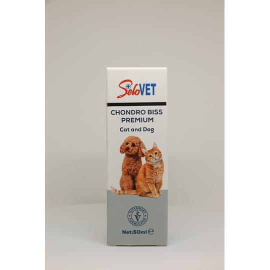 Хондро Бисс ПРЕМИУМ - течна хранителна добавка за стави и мускули, подходяща за кучета и котки - 50 мл