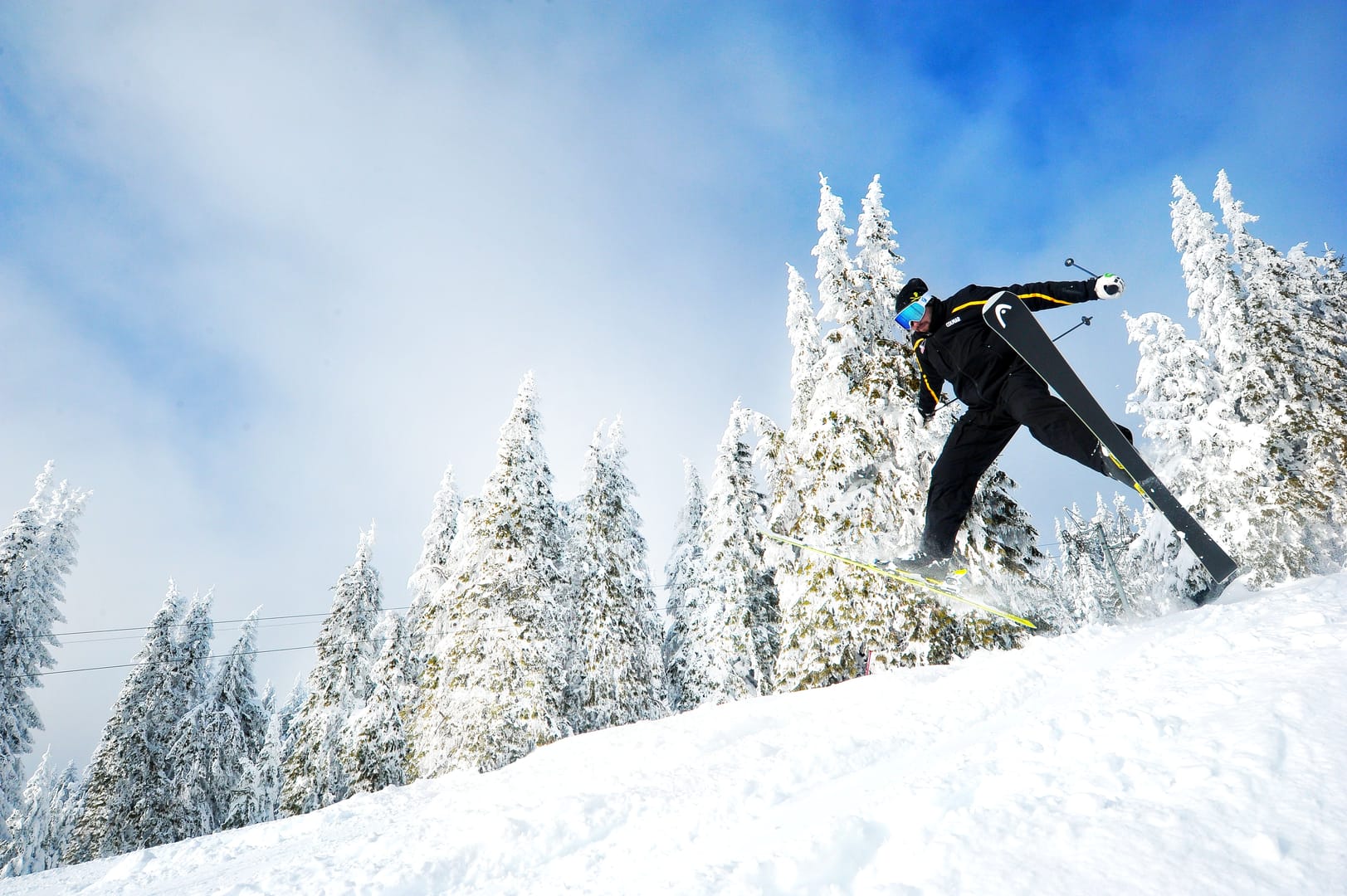 каране на ски