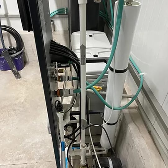 Система за обратна осмоза 250литра на час с една мембрана