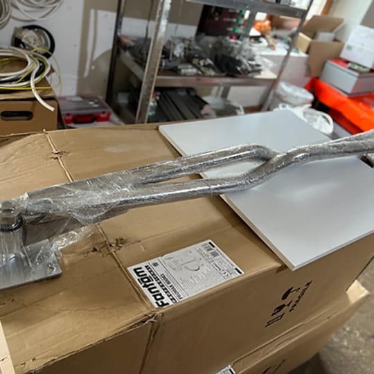 Рамена за автомивка на самообслужване 2 броя