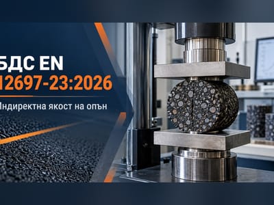 Ново издание на БДС  EN 12697-23:2026