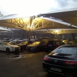 Чадъри мембрана за паркинг Тенсил дизайн