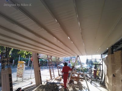 Pergola Installation at La Piazza 