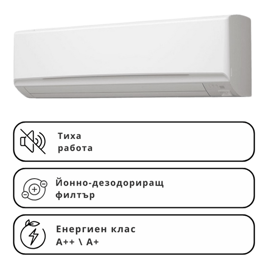 Инверторен климатик стенен General Fujitsu ASHG30KMTA / AOHG30KMTA - 30 kW