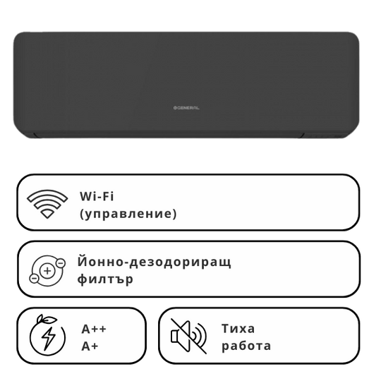 Инверторен климатик стенен General Fujitsu ASHHKMCG/AOHHKMCG